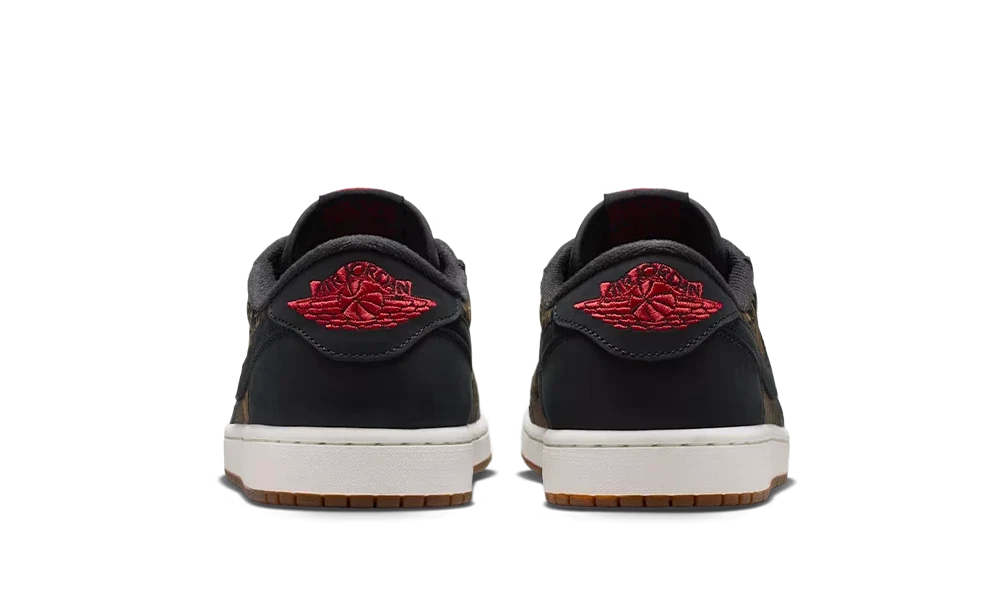 Air Jordan 1 Retro Low OG Laser Black University Red