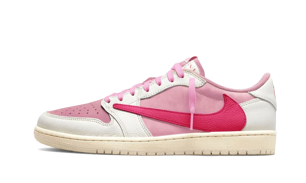 Air Jordan 1 Retro Low OG SP Travis Scott Sail Tropical Pink