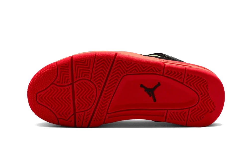 Air Jordan 4 Retro Black Infrared Barely Volt (GS)