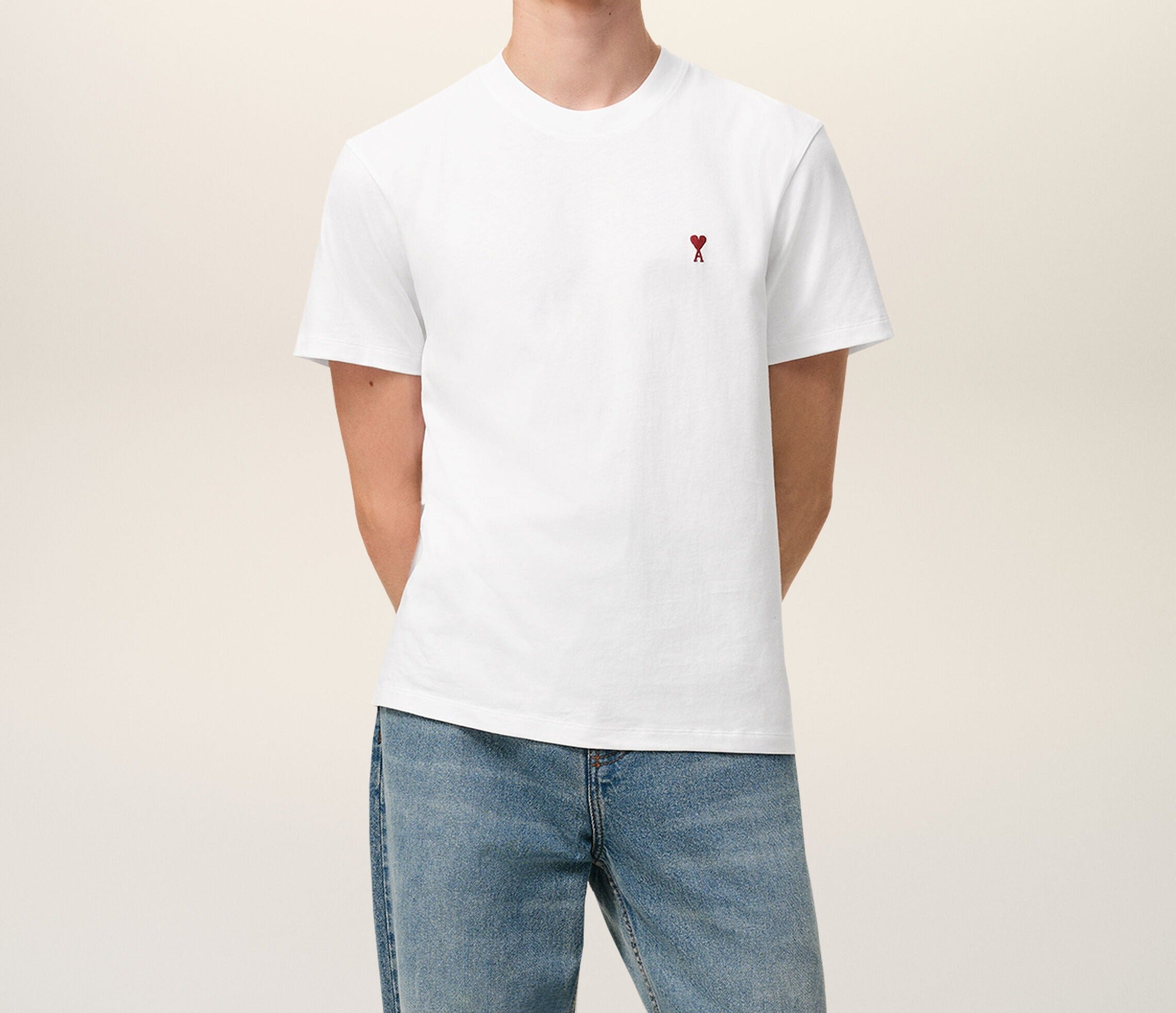 T-Shirt Ami de Cœur – Ami Paris – Blanc