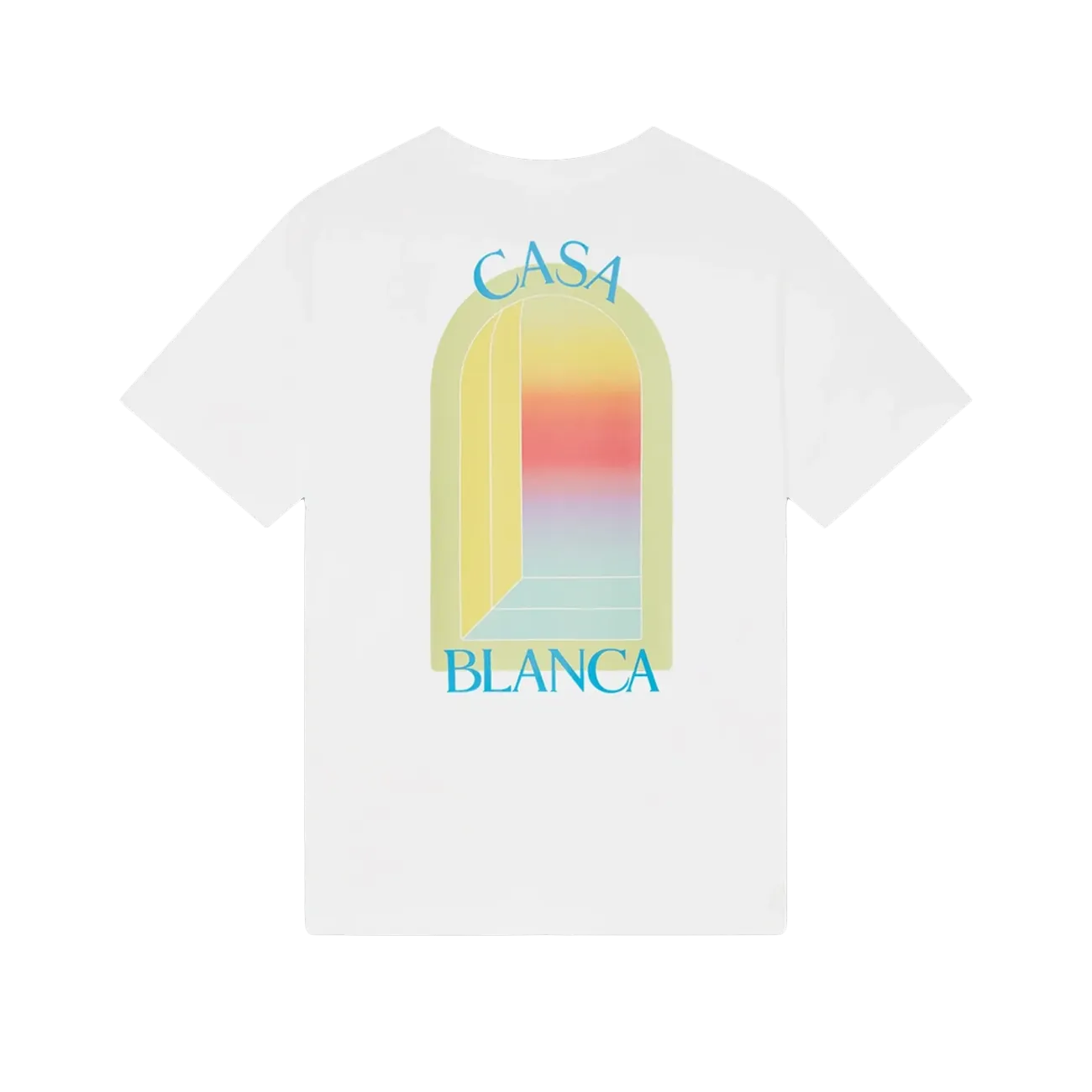 T-Shirt L'Arche Gradient Pastel SS23 - Casablanca - Blanc