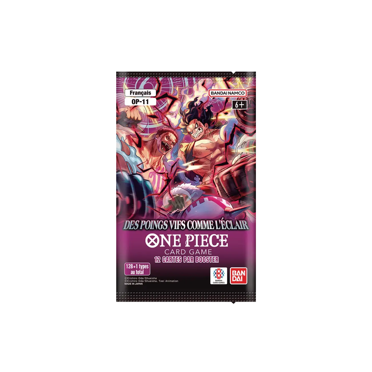 Display One Piece Card Game OP-11 – Des Poings Vifs Comme l'Éclair - Édition Française