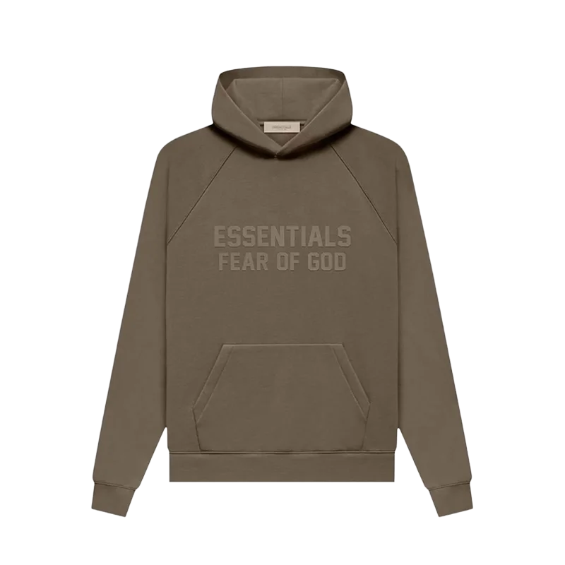 Fear of God Essentials Hoodie Wood