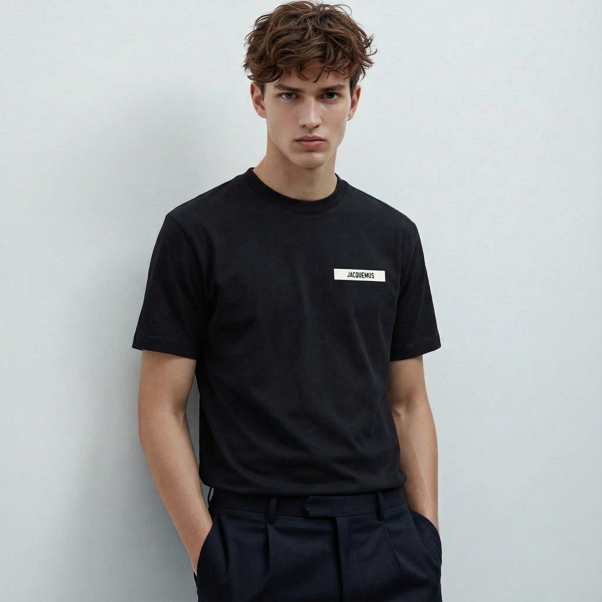 T-Shirt Gros Grain – Jacquemus – Noir