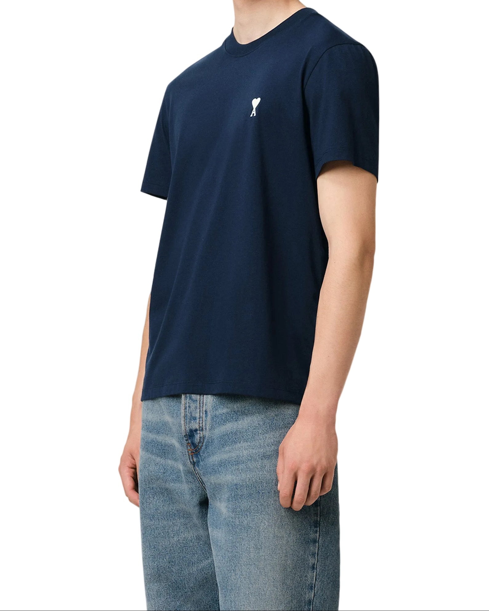 T-Shirt Ami De Coeur – Ami Paris – Bleu Blanc