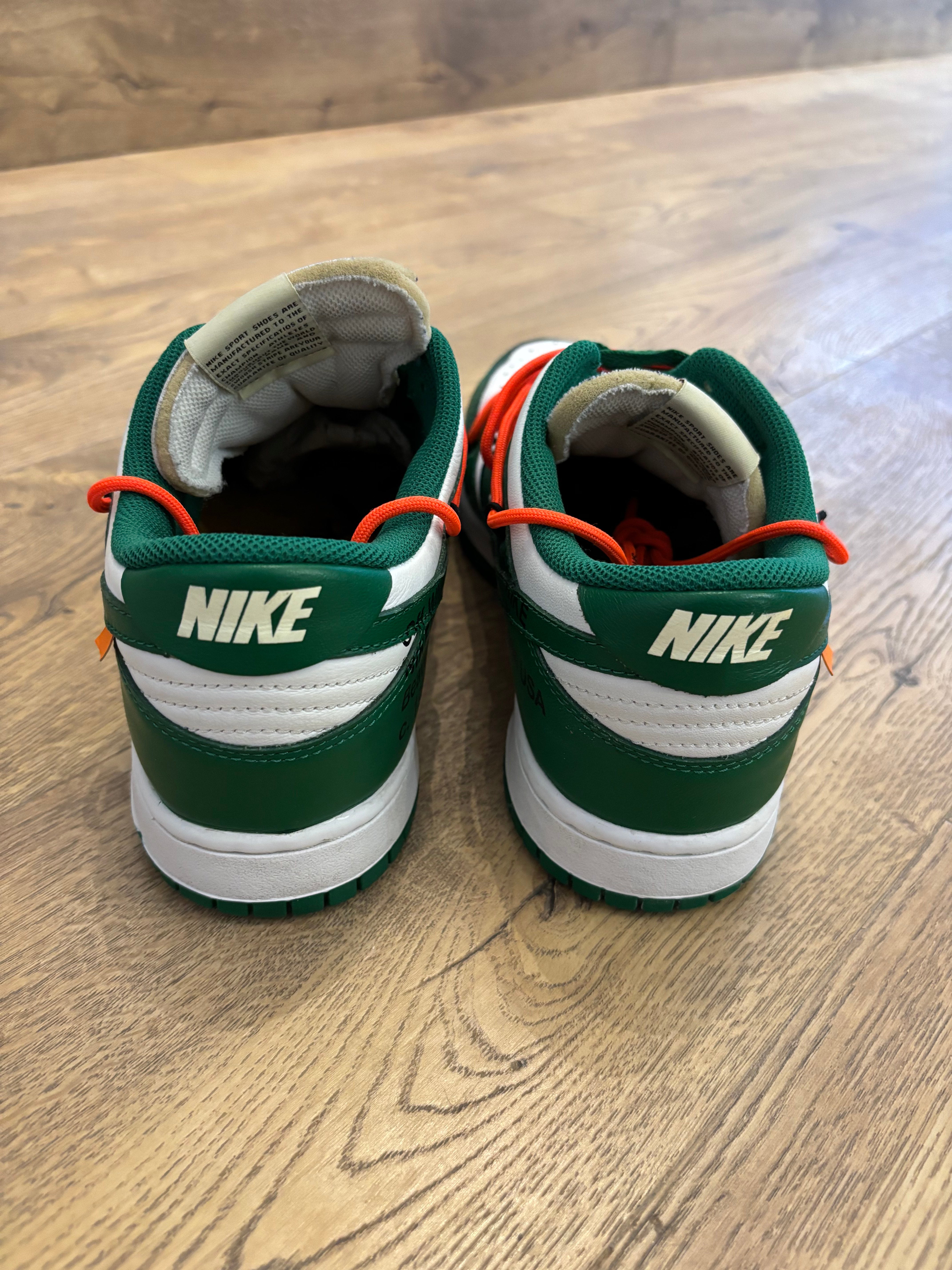 Dunk Low Off-White Pine Green 42