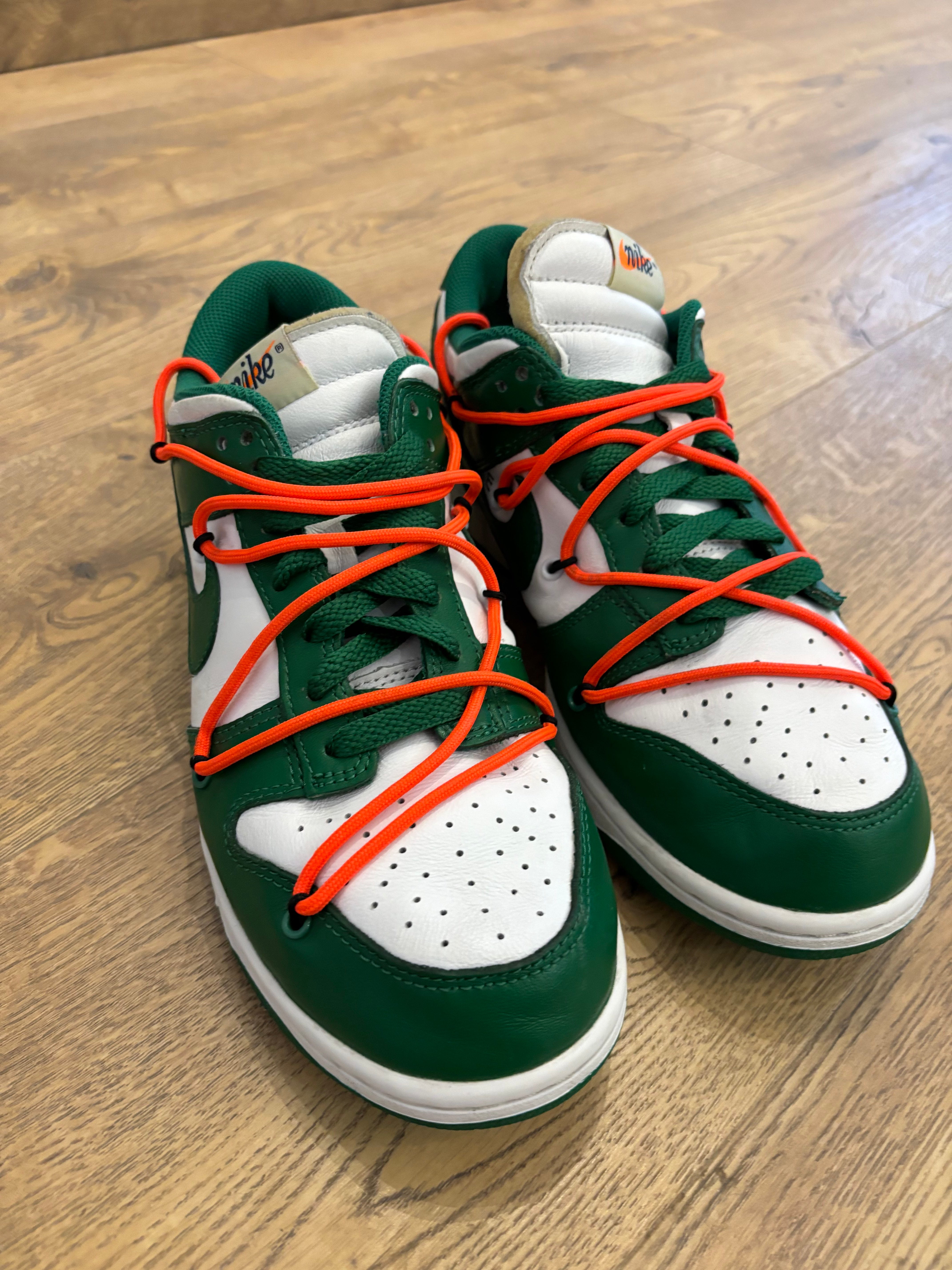 Dunk Low Off-White Pine Green 42