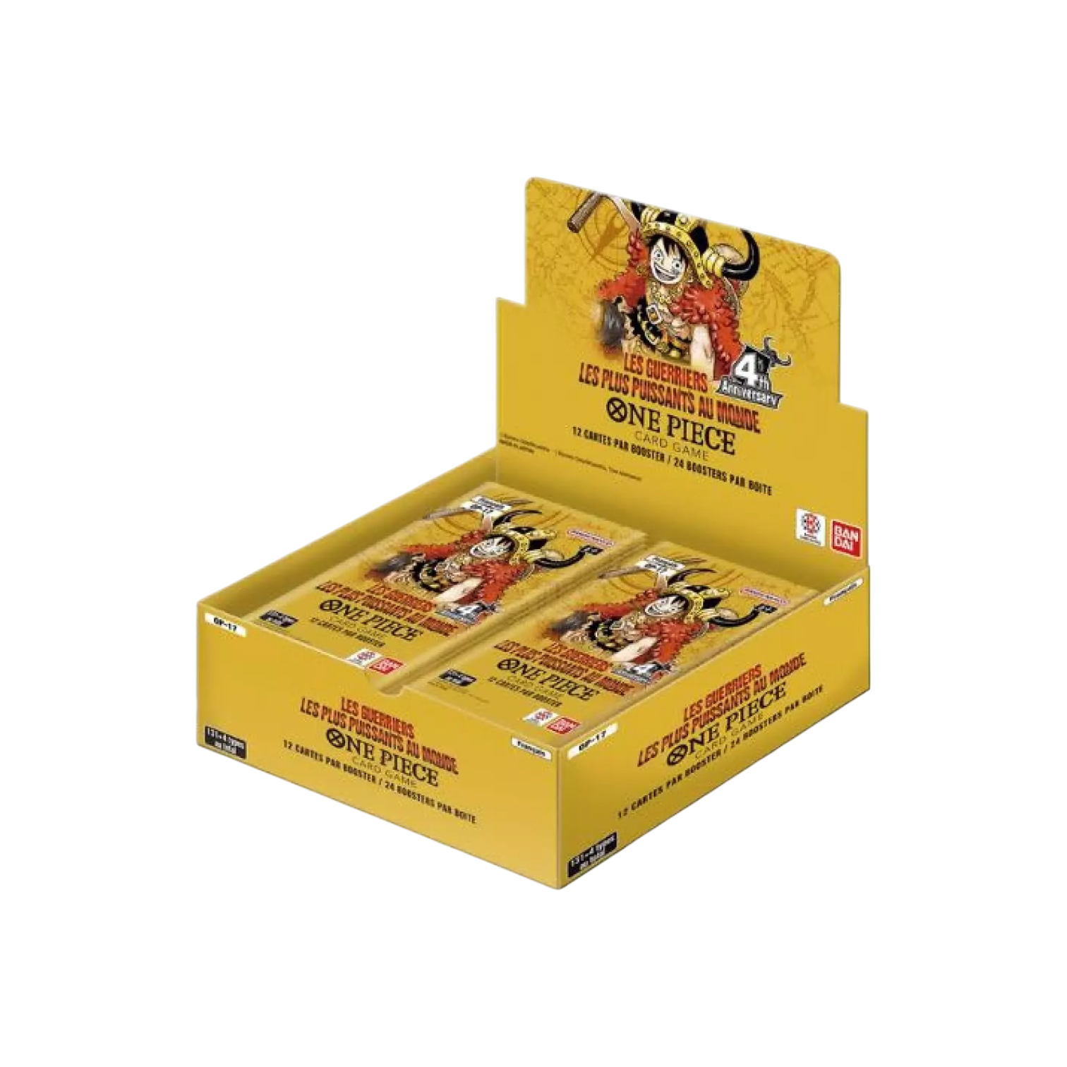 One Piece JCC – Display 24 Boosters OP-17 : Les Guerriers les Plus Puissants au Monde – Français
