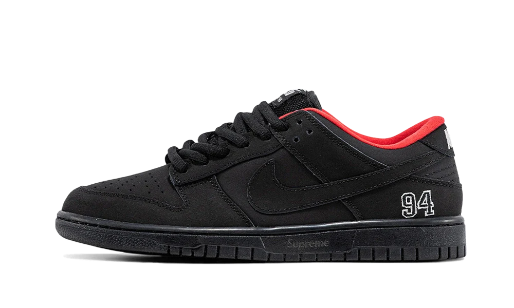 SB Dunk Low Supreme 94 Black