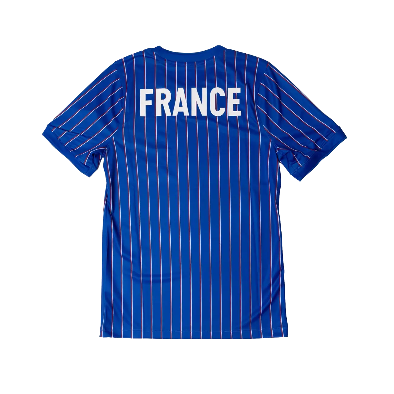 Nike x Jacquemus x France Pre Match Jersey Blue Stripe