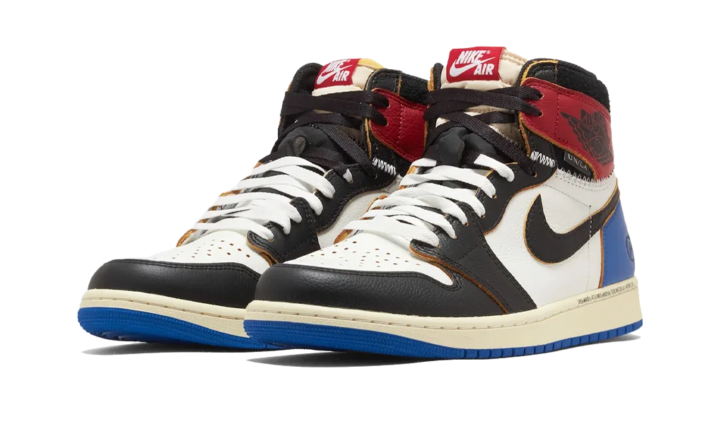 Air Jordan 1 Retro High OG SP Fragment x Union LA Varsity Red Sport Royal