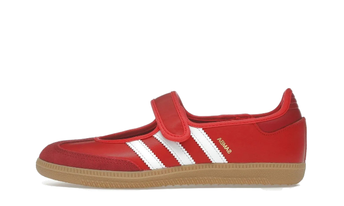 Samba Jane Scarlet White Gum