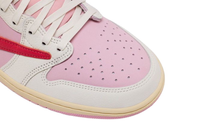 Air Jordan 1 Retro Low OG SP Travis Scott Sail Tropical Pink
