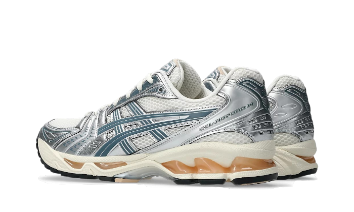Gel-Kayano 14 Birch Pure Silver Teal Gold