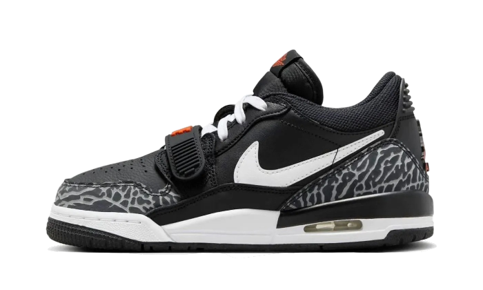 Air Jordan Legacy 312 Low Black White Safety Orange