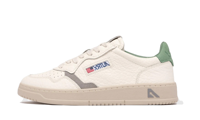 Autry Medalist NE-16 Cuir Blanc Bleu Mixte Unisexe