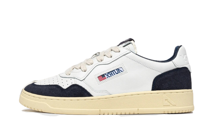 Autry Medalist FT-07 Cuir Blanc Bleu