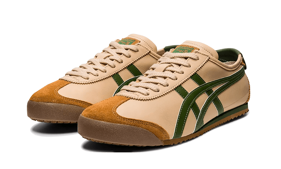 ASICS Onitsuka Tiger Mexico 66 Beige Grass Green Beige/Grass Green
