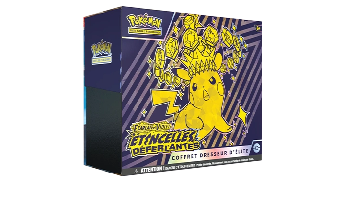 Pokémon Coffret Dresseur d'Elite EV8 Etincelles Déferlantes - FR