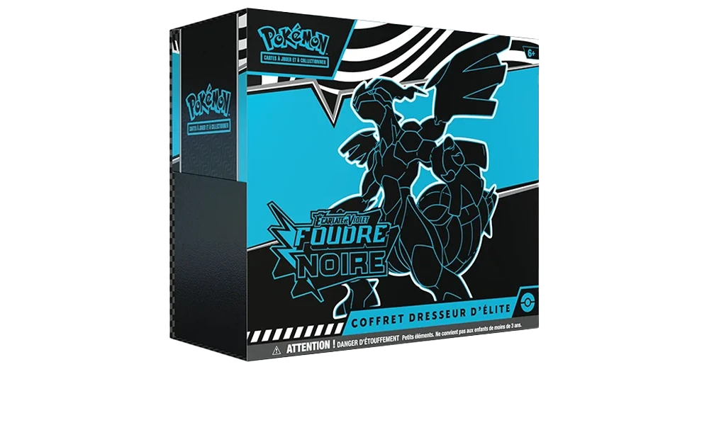 Pokémon Coffret Dresseur d’élite Écarlate et Violet EV10.5 Foudre Noire - FR