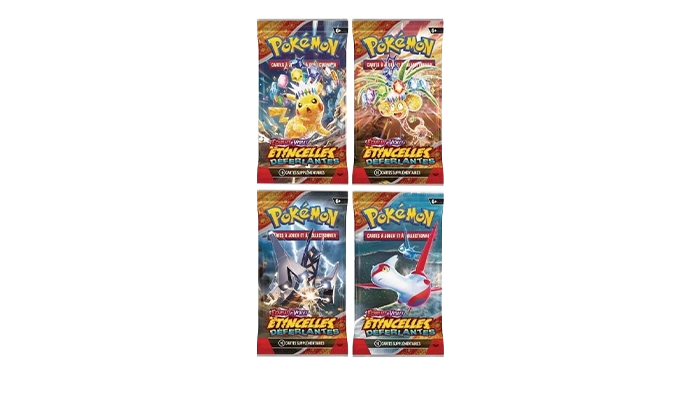Pokémon Modèles Aléatoires EV08 Booster Étincelle Déferlante - FR