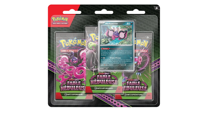 Pokémon Tripack EV6.5 Fable Nébuleuse - FR