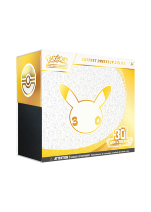 Coffret dresseur d'élite Pokémon 30 ans édition anniversaire scellé par We Have It