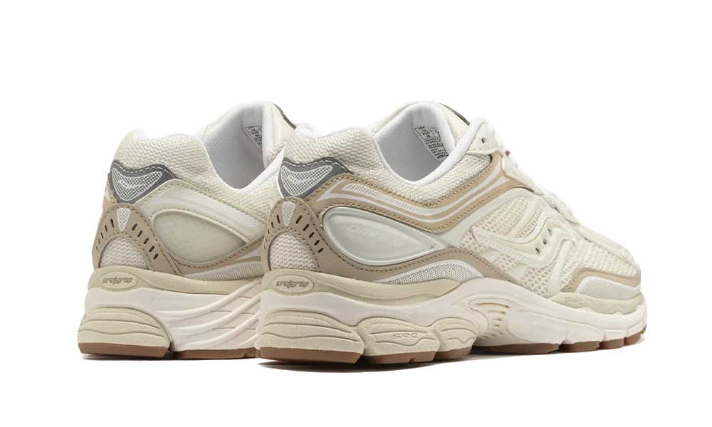 Saucony ProGrid Omni 9 Tomorrow, Meet Yesterday Beige Gum