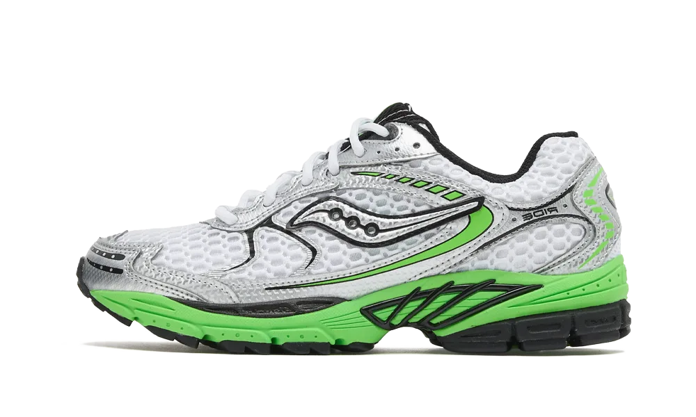 Saucony ProGrid Ride 1 White Slime