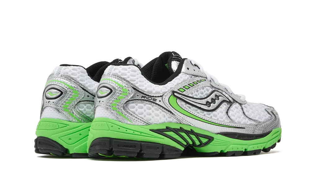 Saucony ProGrid Ride 1 White Slime