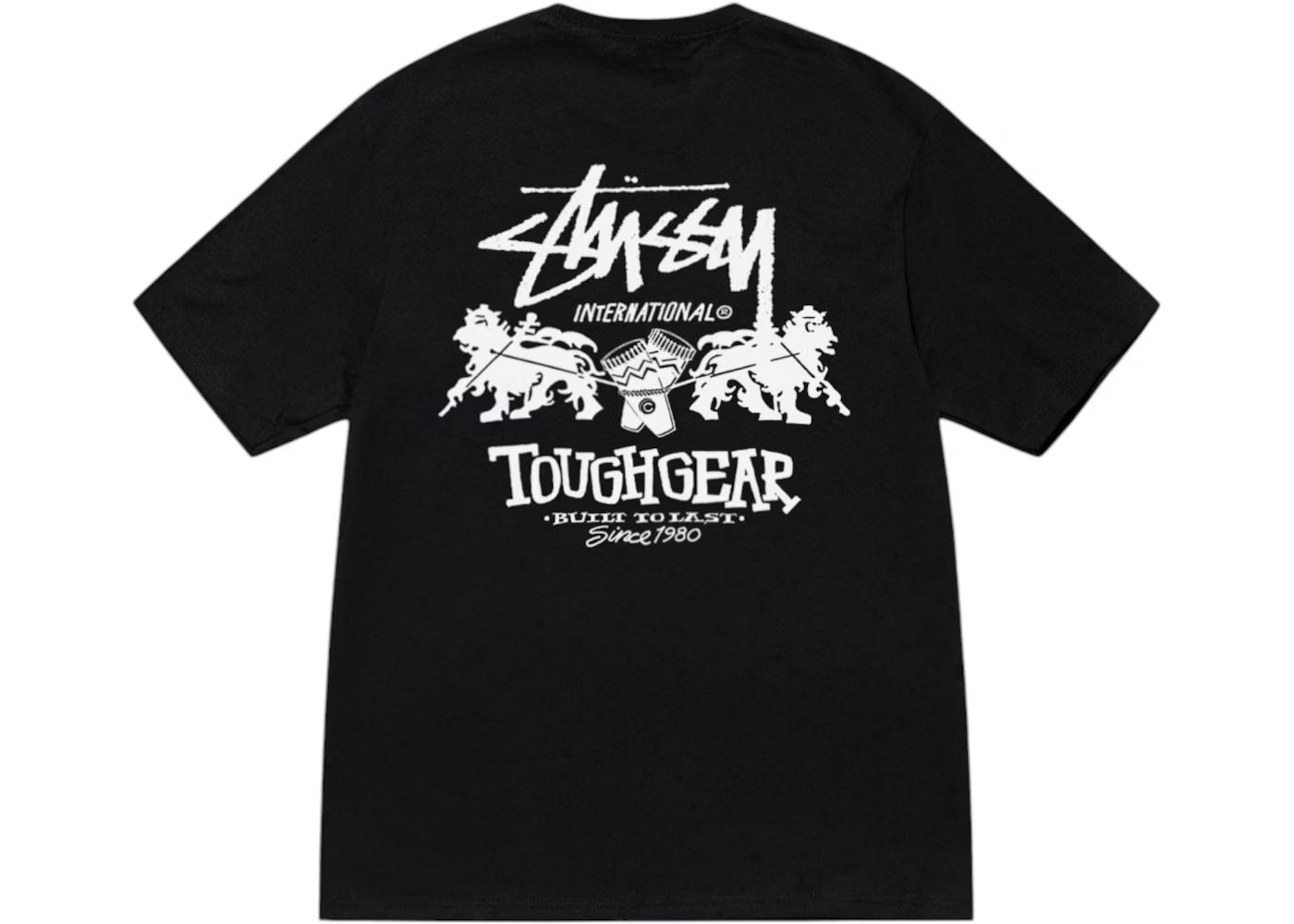 Stussy Tough Gear International Tee 'Black'