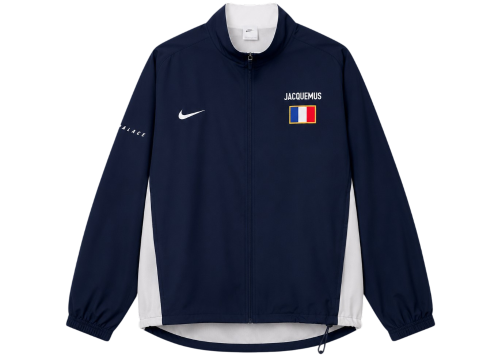 Nike x Jacquemus x France Zip Up Track Jacket Dark Navy