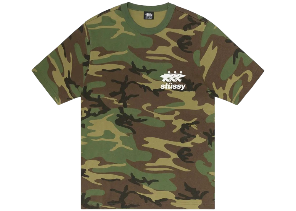 Stussy Surfwalk Tee 'Camo'