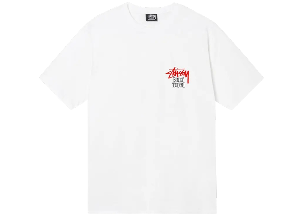Stussy Built Tough Tee 'White'