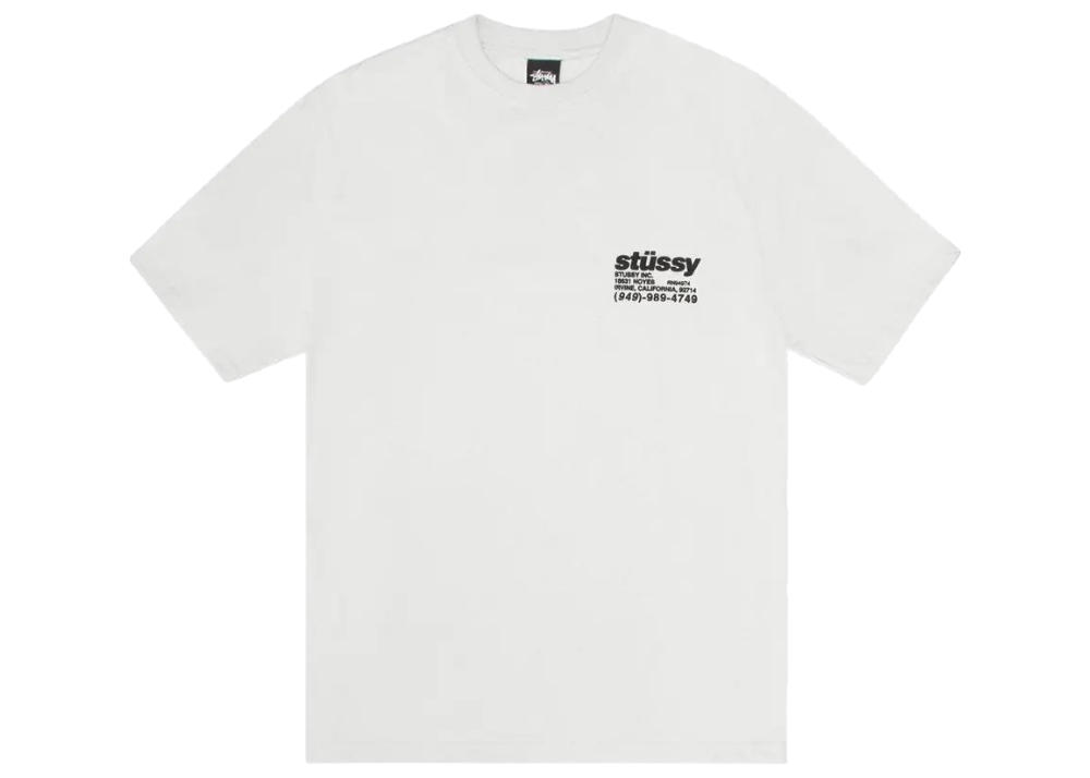 Stussy Pigment Dyed DNA Tee 'Natural'
