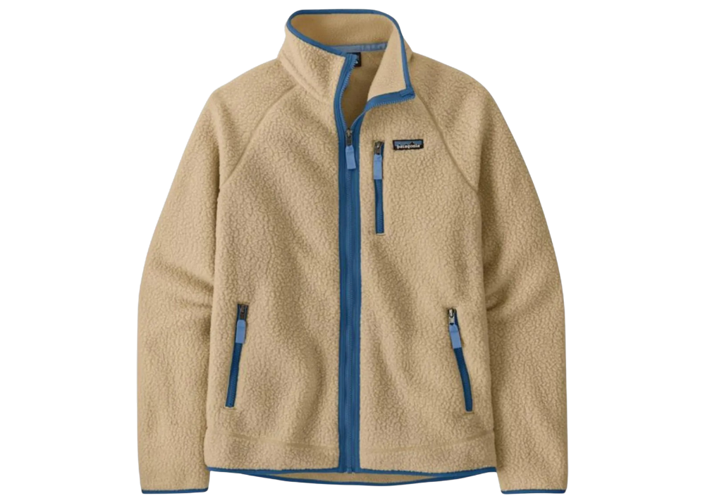 Veste Patagonia Men’s Retro Pile Fleece Jacket Coupe Regular Homme Beige