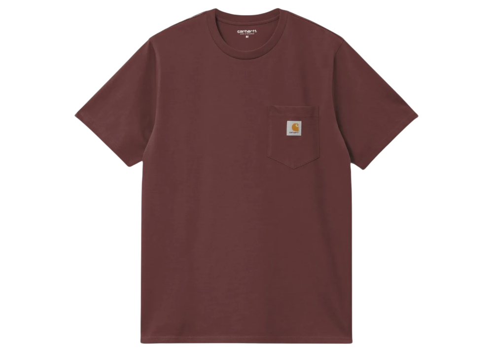 T-shirt Carhartt WIP S/S Vista Palisander Teint en Pièce Coupe Loose Homme