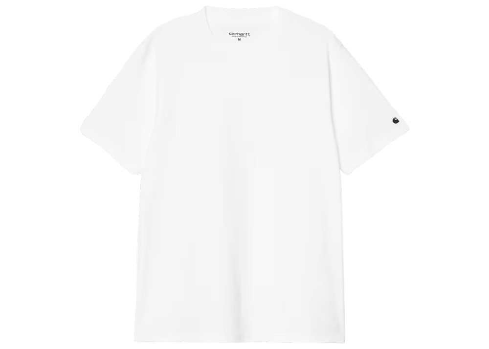 T-shirt Carhartt WIP S/S Base Blanc Coupe Regular Homme