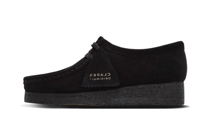 Clarks Wallabee Black Suede