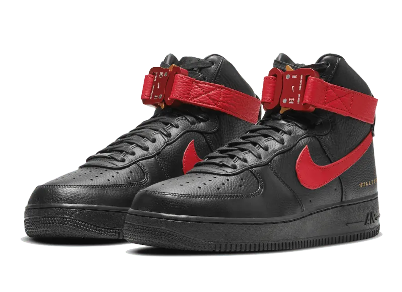 Air Force 1 High Alyx Black University Red