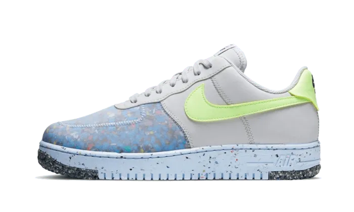 Air Force 1 Low Crater Pure Platinum Barely Volt