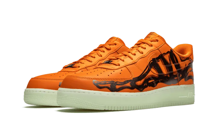 Air Force 1 Low Orange Skeleton Halloween (2020)