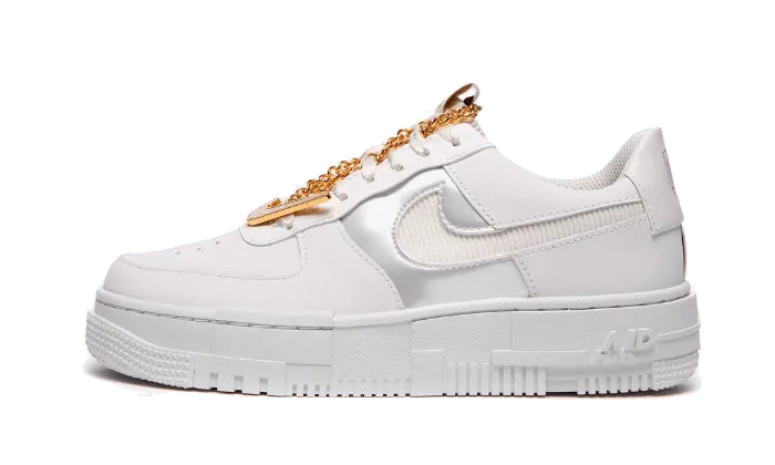Air Force 1 Low Pixel Grey Gold Chain - DC1160-100