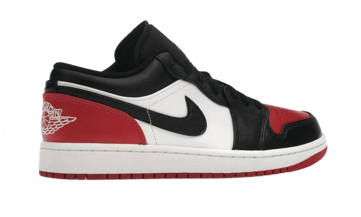 Air Jordan 1 Low Bred Toe 2,0