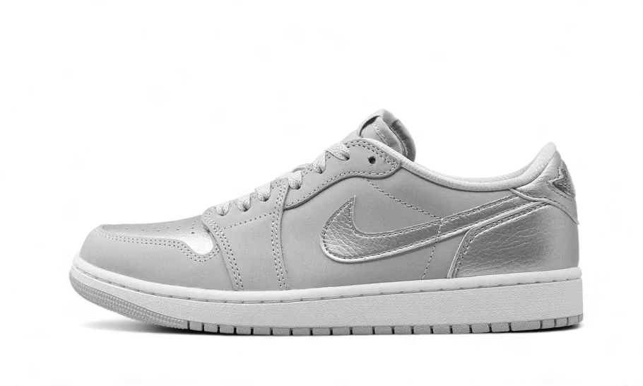 Air Jordan 1 Low OG Metallic Silver