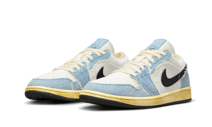 Air Jordan 1 Low SE WRMK Sashiko Denim