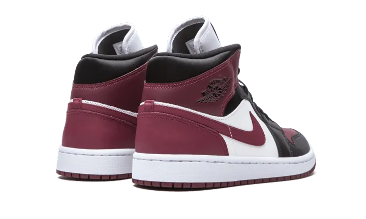 Air Jordan 1 Mid SE Black Dark Beetroot