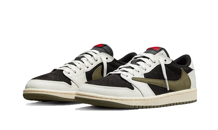 Air Jordan 1 Retro Low OG SP Travis Scott Olive - DZ4137-106