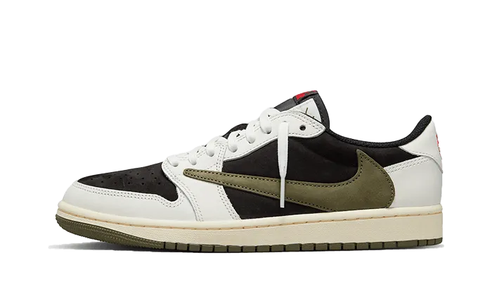 Air Jordan 1 Retro Low OG SP Travis Scott Olive - DZ4137-106