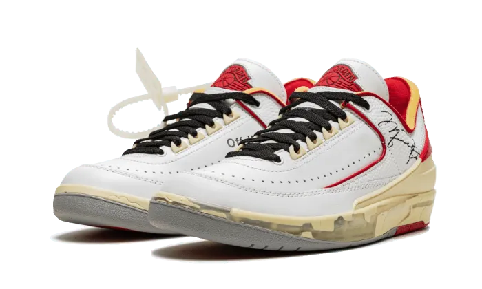 Air Jordan 2 Retro Low SP Off-White White Red